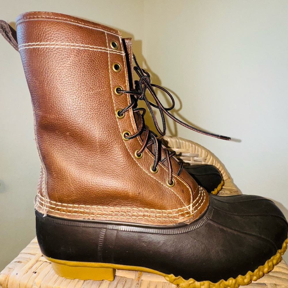 LL Bean 10” Shearling-Lined Insulated Boots